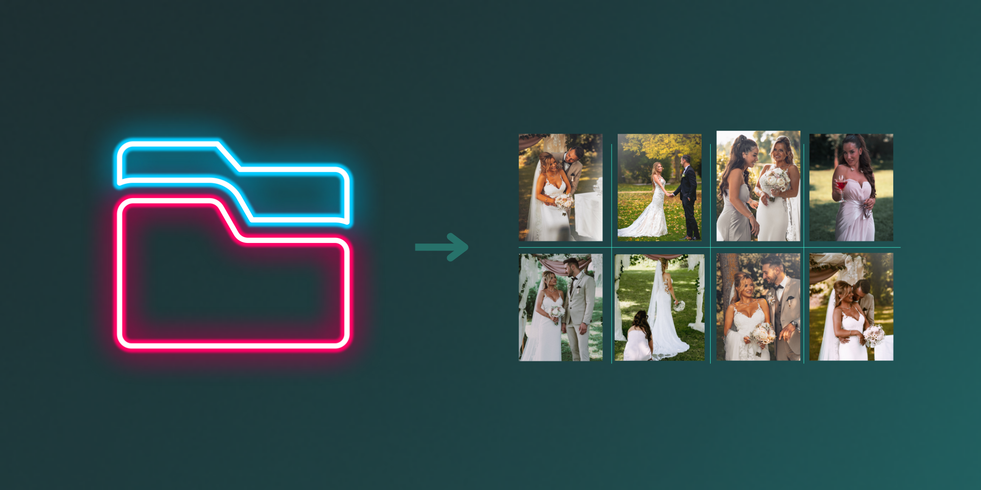 organizing photos